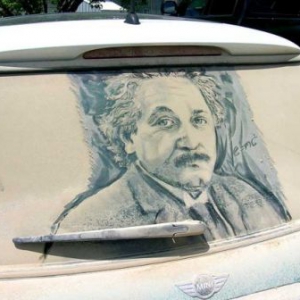 趣味車窗畫
