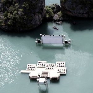 海上漂浮影院