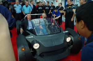 世界首輛3D打印汽車
