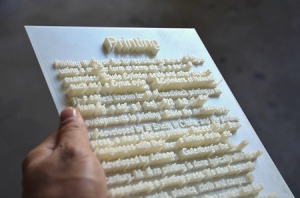 3D打印字體