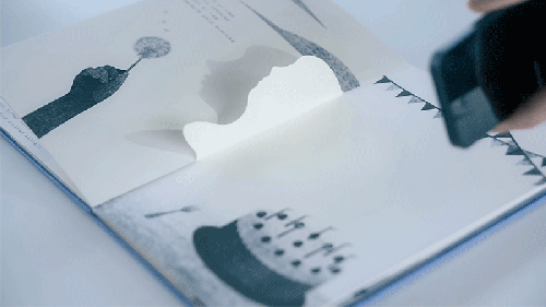互動剪影圖書