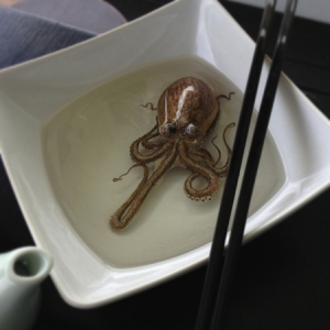 畫出來的3D樹脂動物