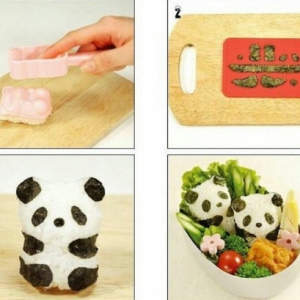 可愛(ài)的熊貓壽司制作工具