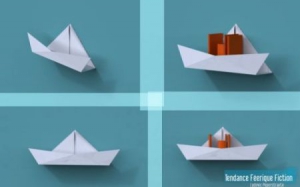 紙船書架